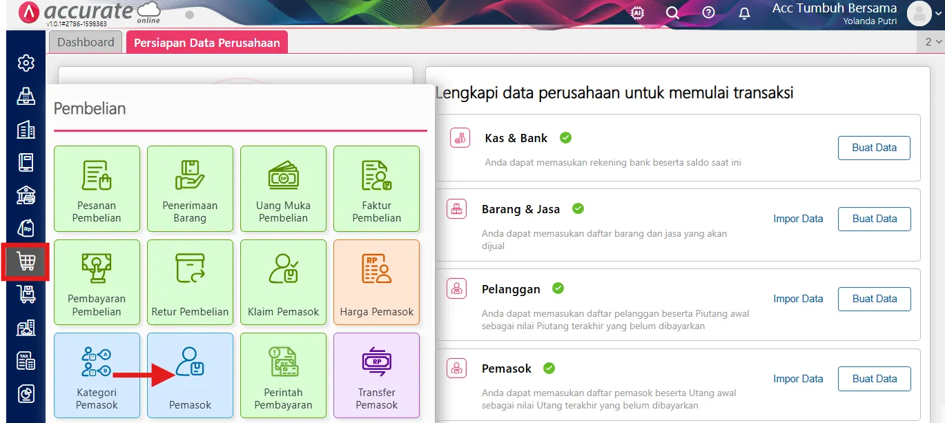 mencatat transaksi konsinyasi (pihak yang menerima titipan barang)